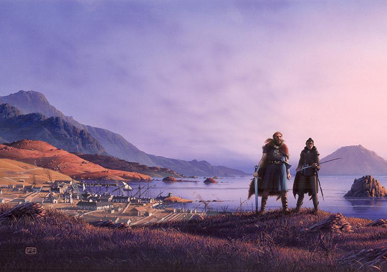 The Knight And Knave Of Swords